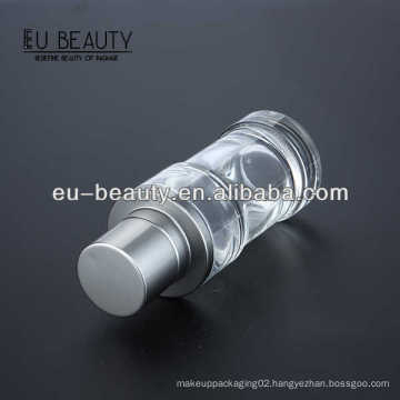 Cylinder glass bottle packaging design for perfume 100ml